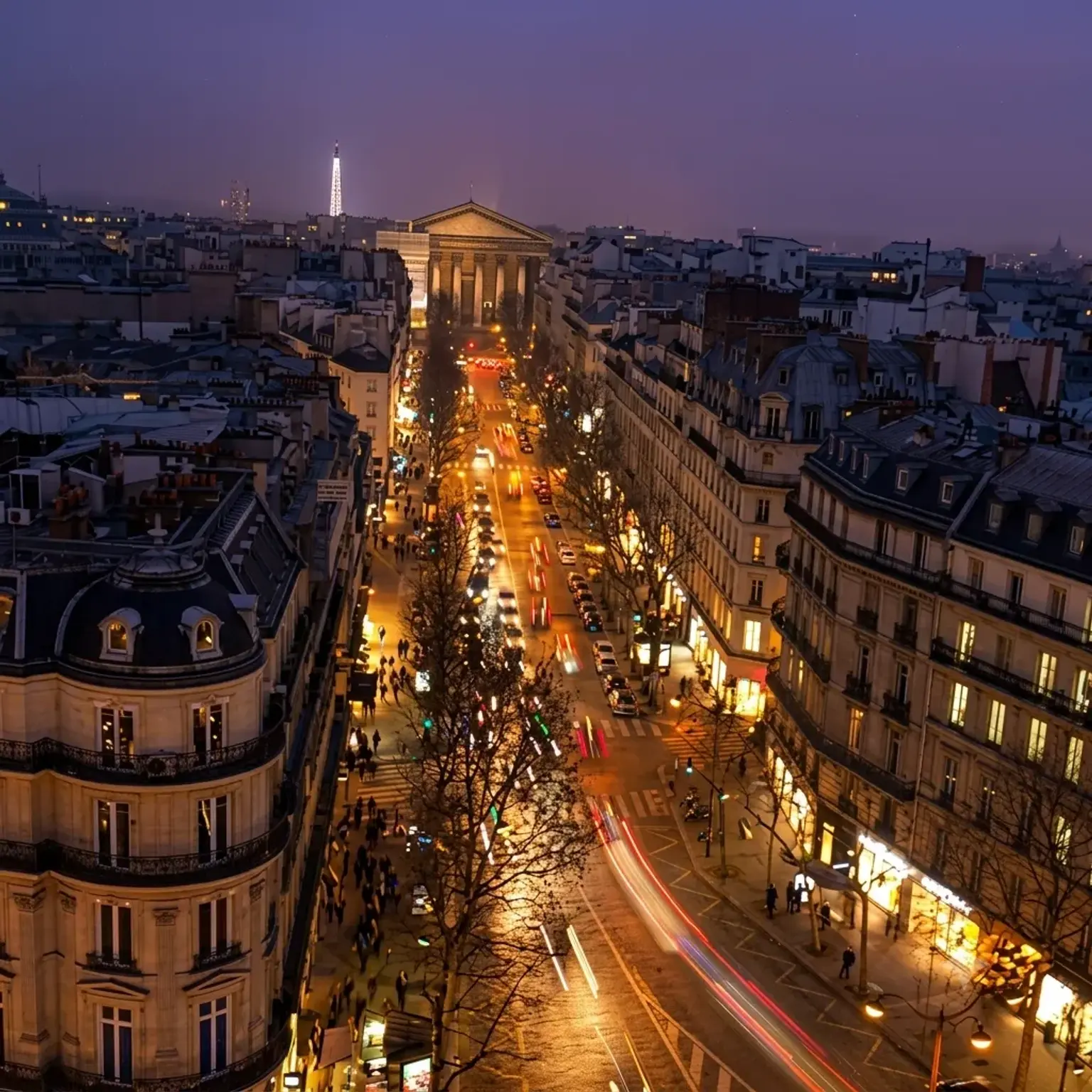 paris at night