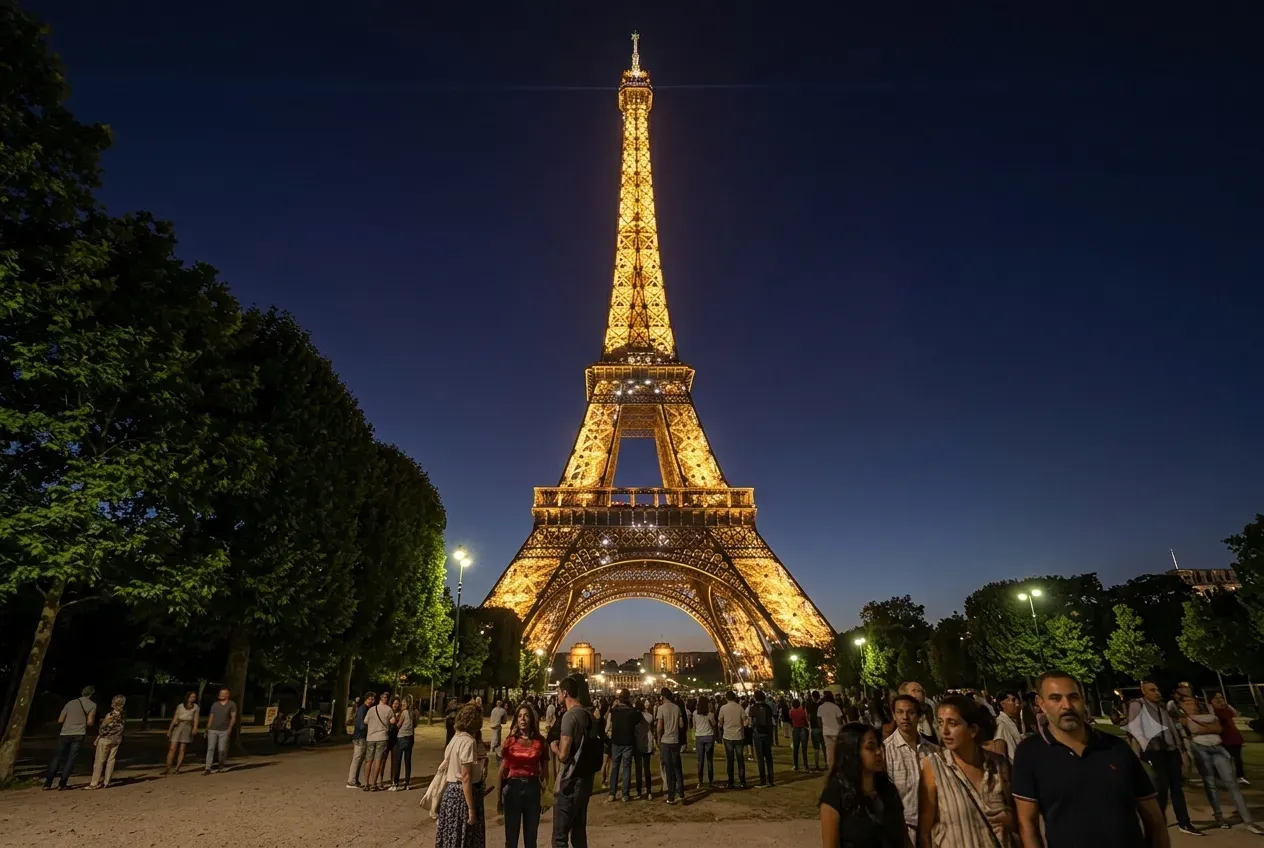 night in paris