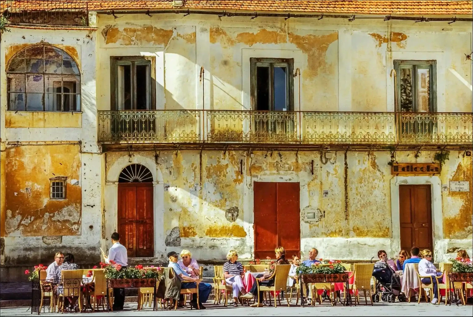 Italy cafes