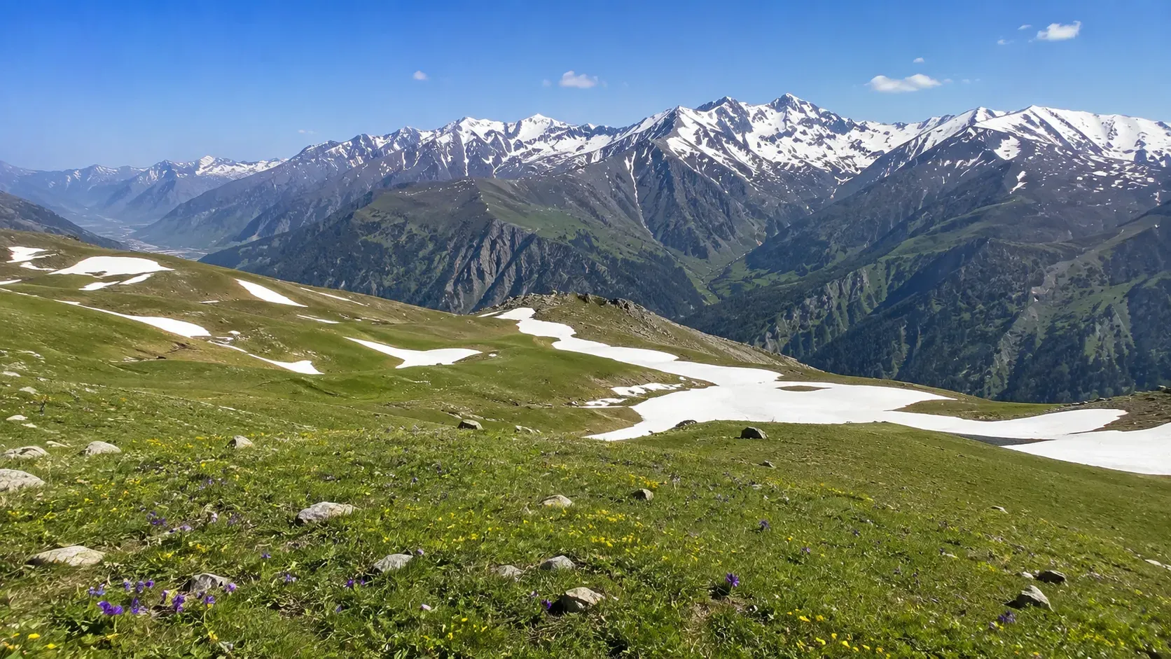 Sinthan Top in Kashmir