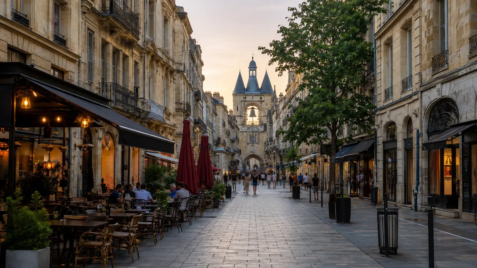The Old Town (Vieille Ville) and Rue Sainte-Catherine