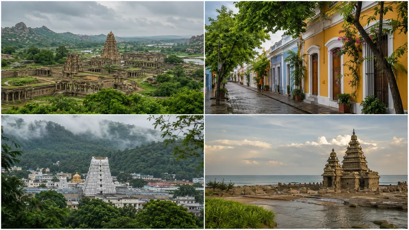 Best Places to Visit in August in South India