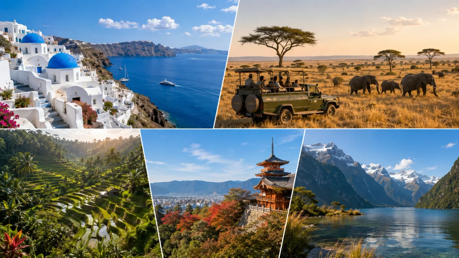 Places to visit in September outside India