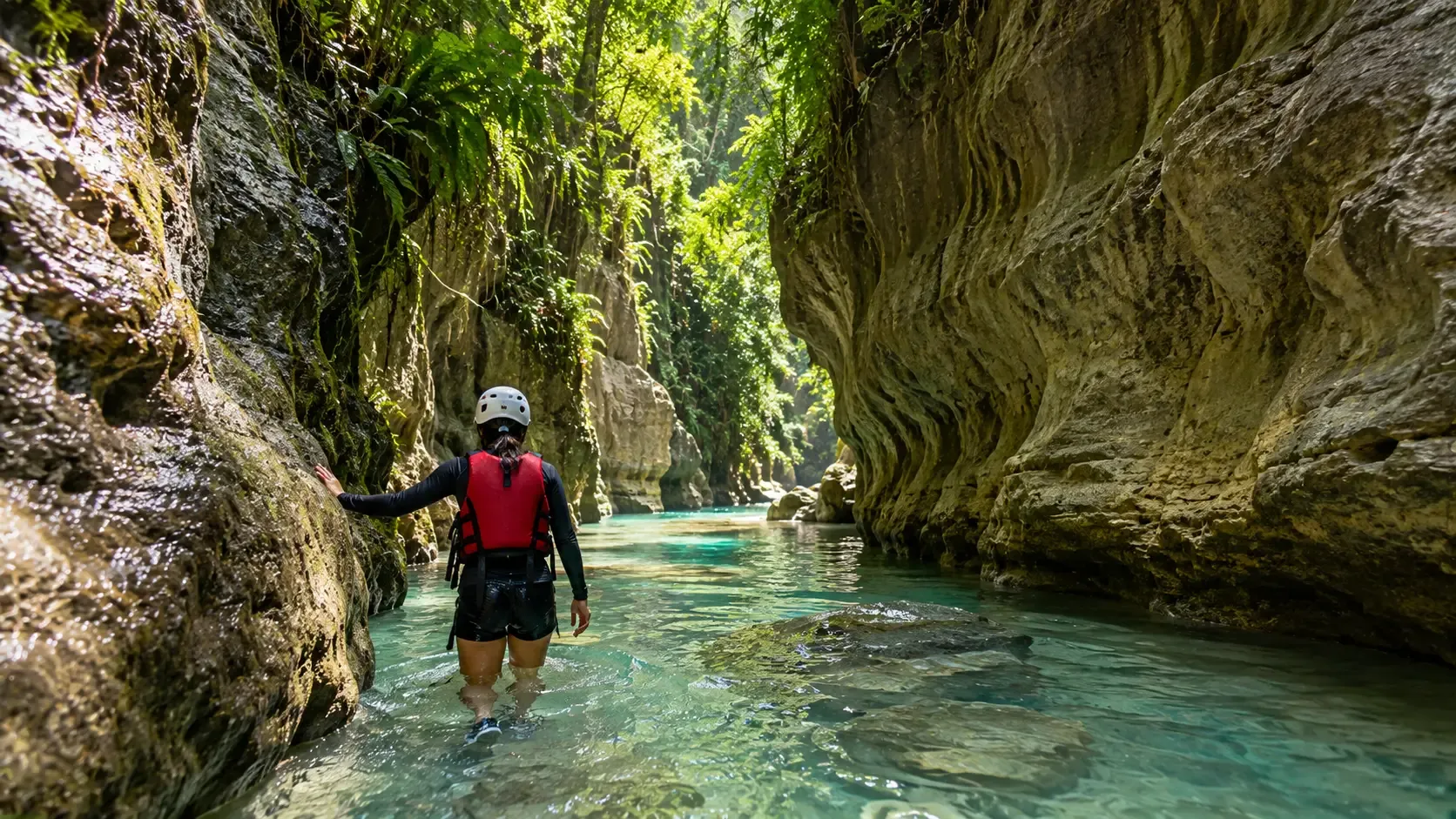 Kawasan Falls canyoneering