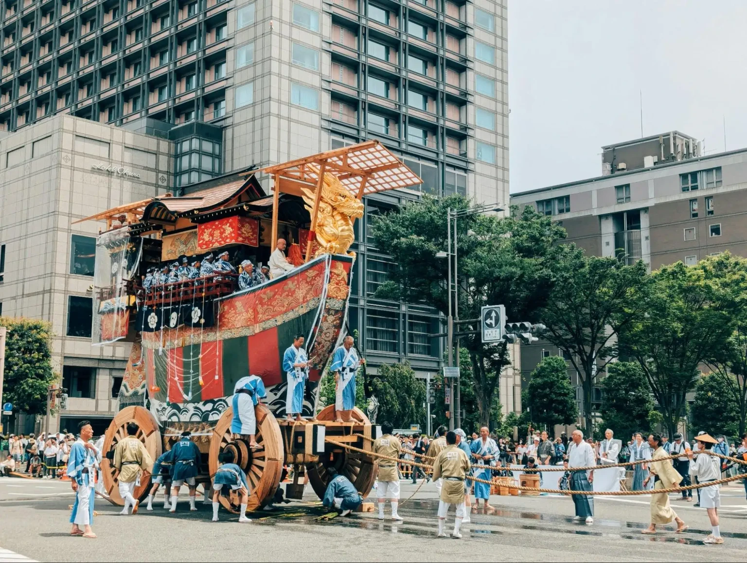 Gion Matsuri Festival in Kyoto, Japan