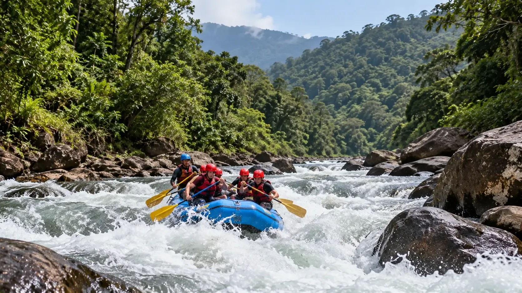 River Rafting on the Barapole