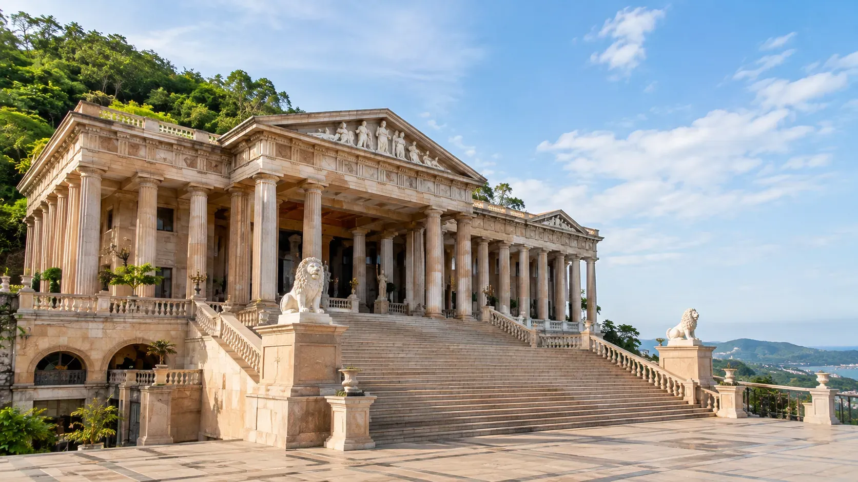Sirao Garden and Temple of Leah