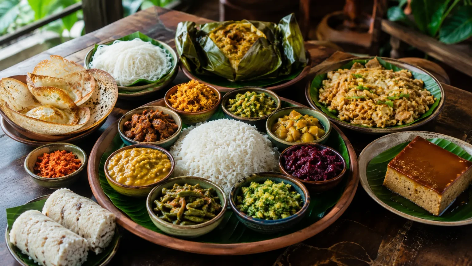 Famous foods in Sri Lanka