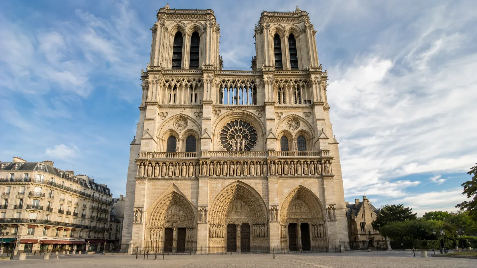 History of Notre Dame Cathedral in Paris