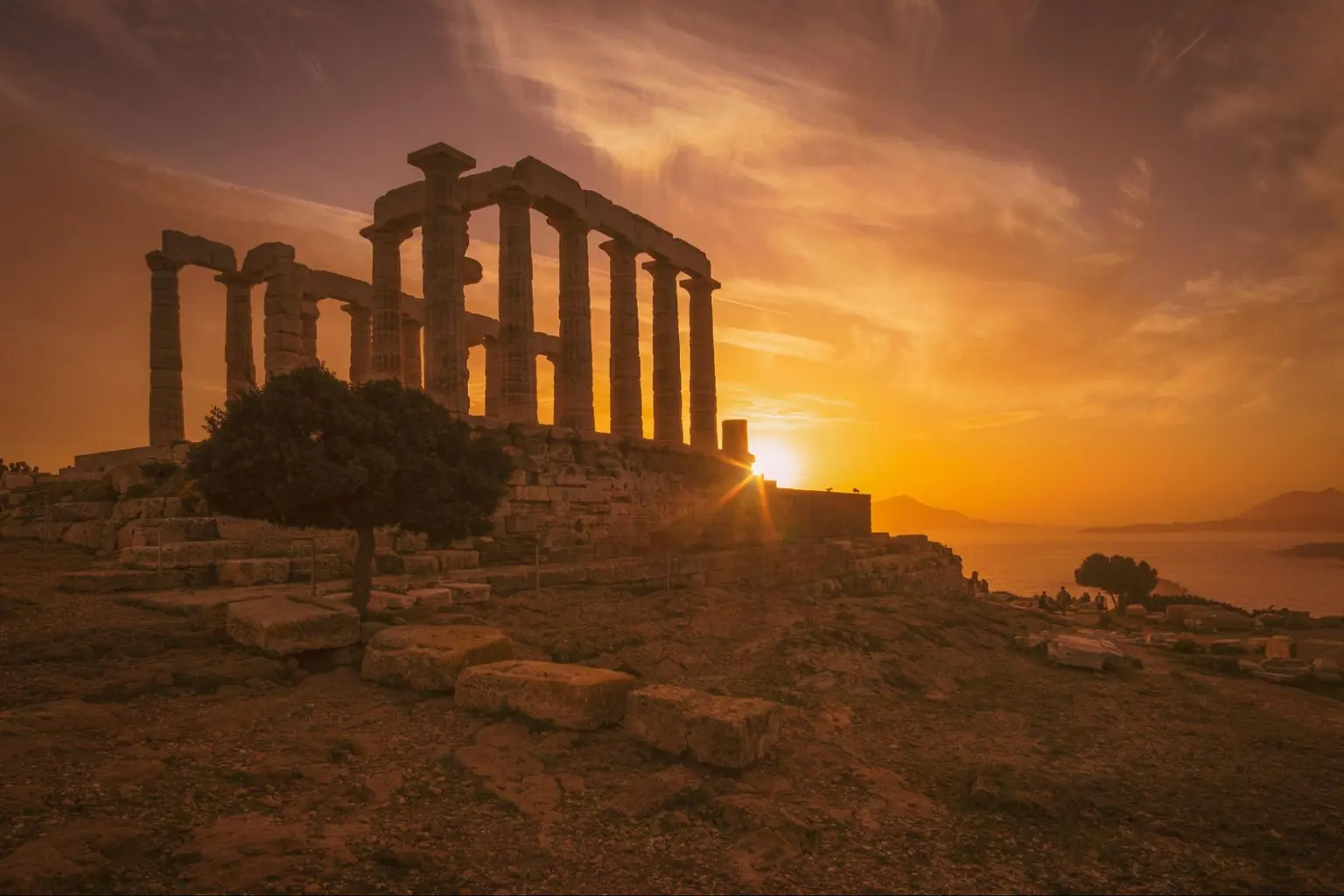 temple of Poseidon​