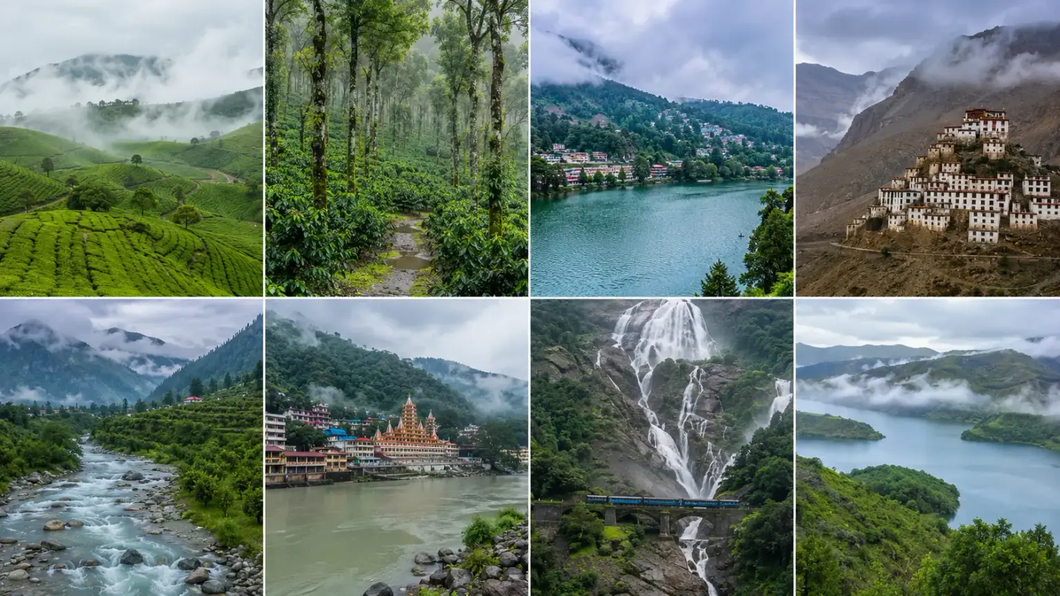 Places to visit in monsoon in India