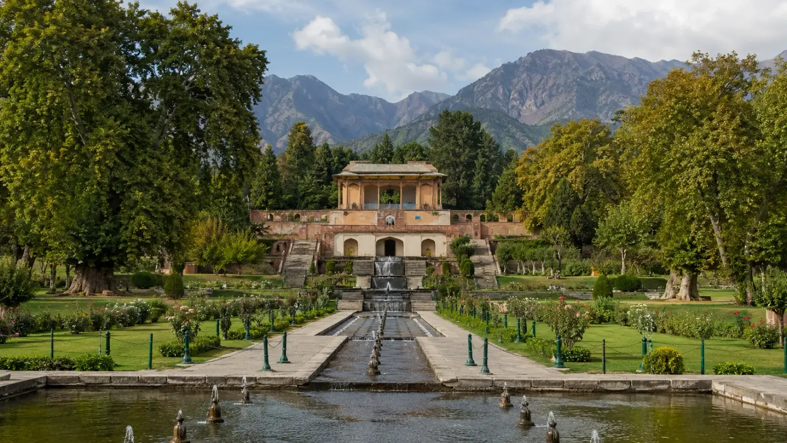 Shalimar Bagh, Srinagar, visitor guide