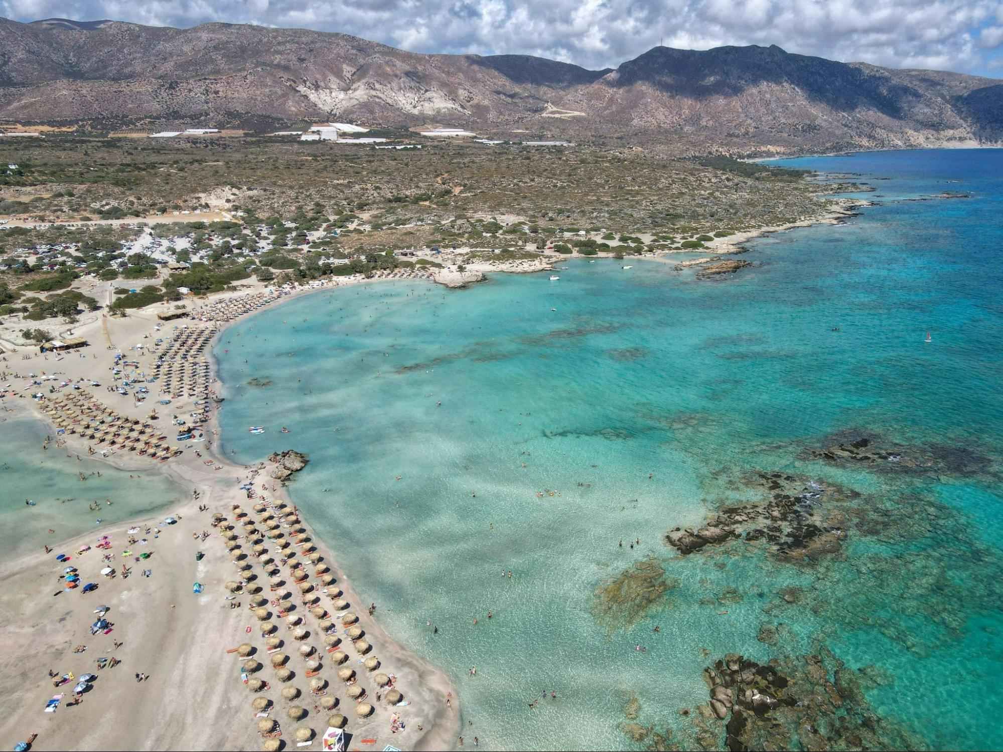 Elafonisi beach