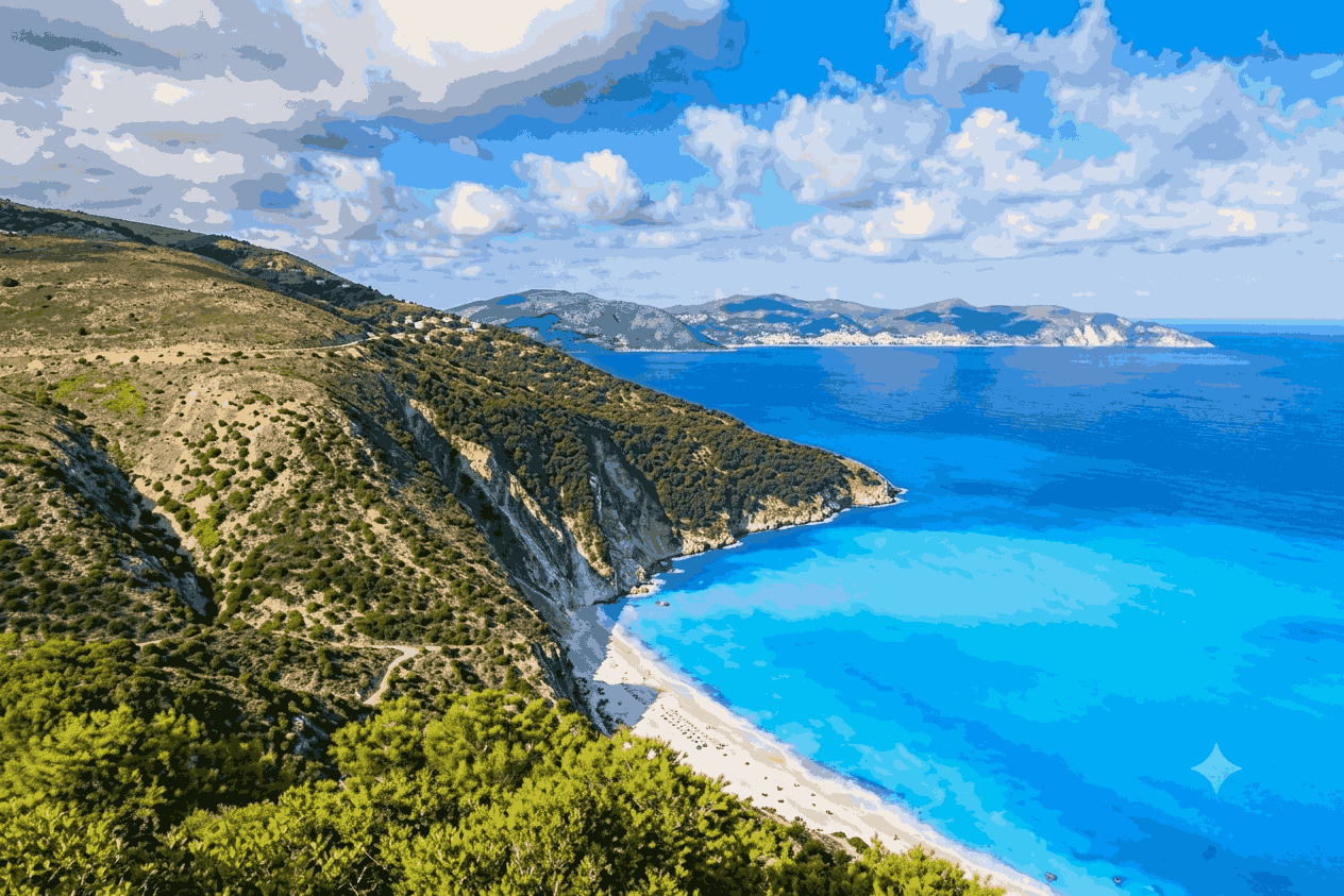 Myrtos Beach