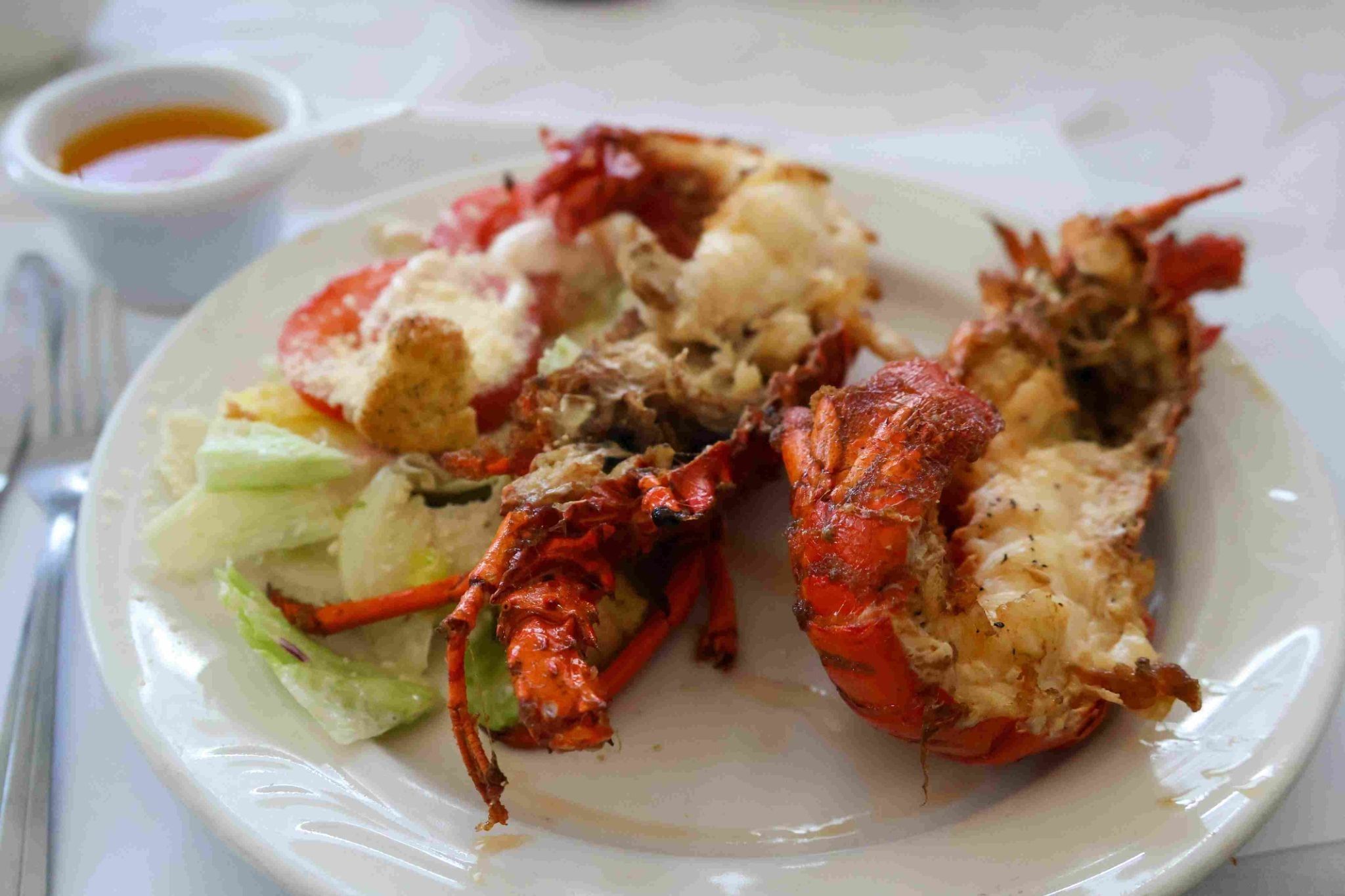 grilled lobster