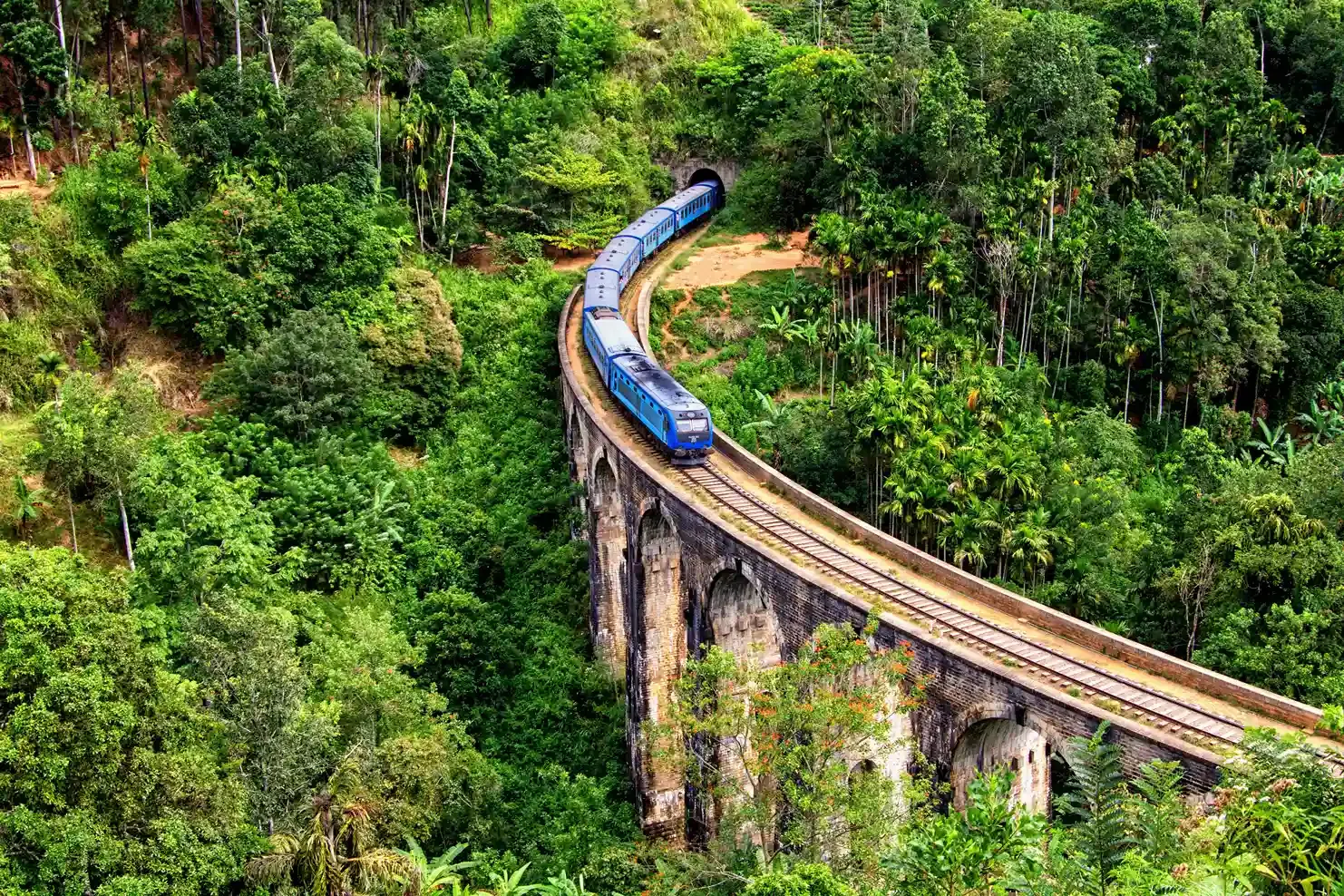 Blue train to ella, sri lanka