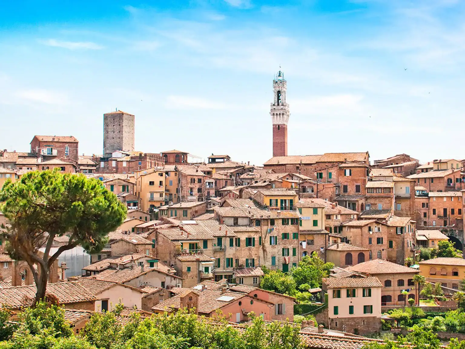  San Gimignano, Monteriggioni and Chianti with Wine Tasting and Lunch