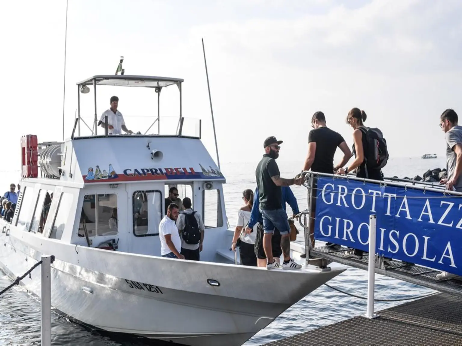 Explore the Capri Coast by Boat with Limoncello Tasting – Full-Day Tour