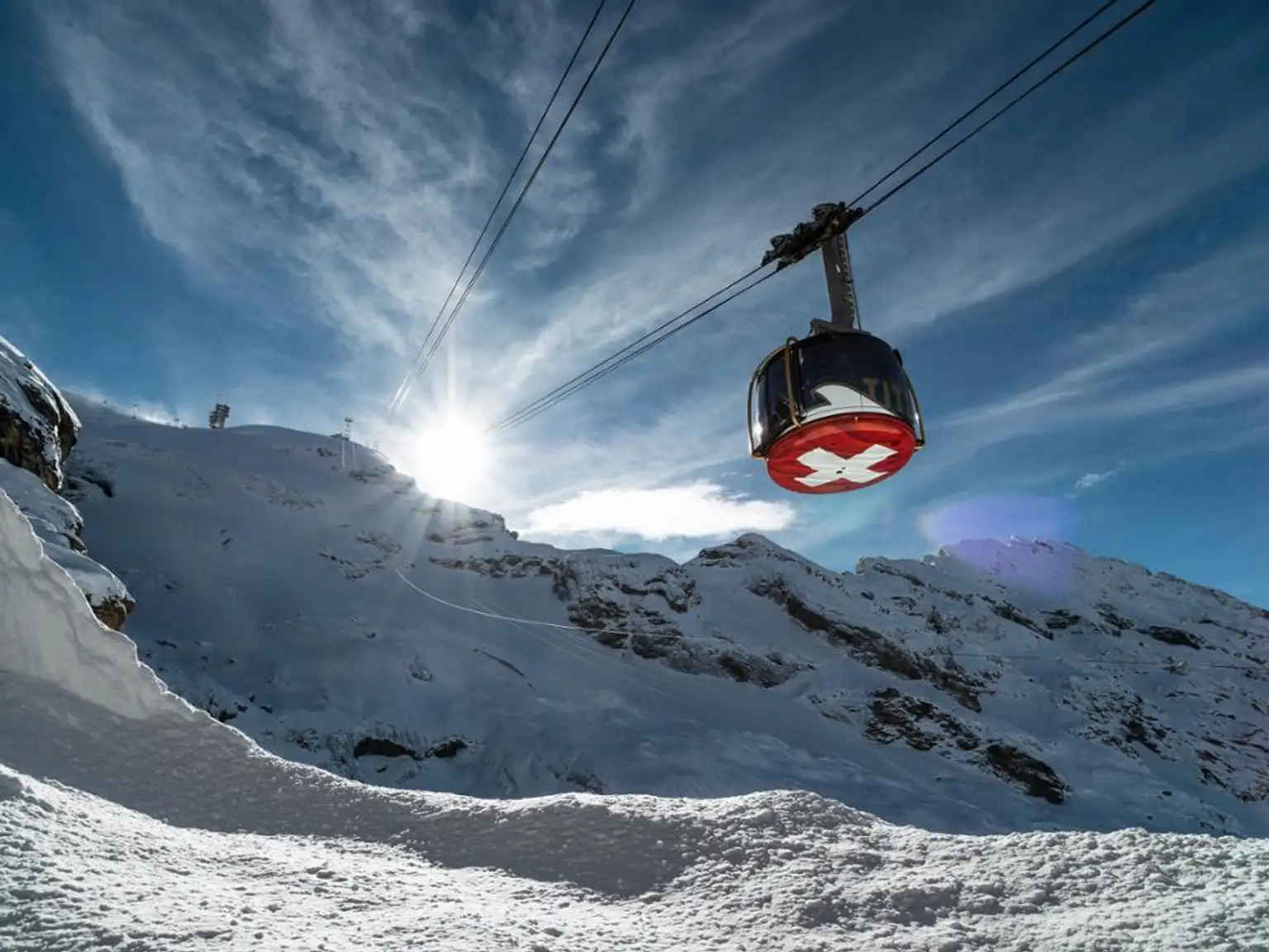 Titlis from Zürich: Eternal Snow