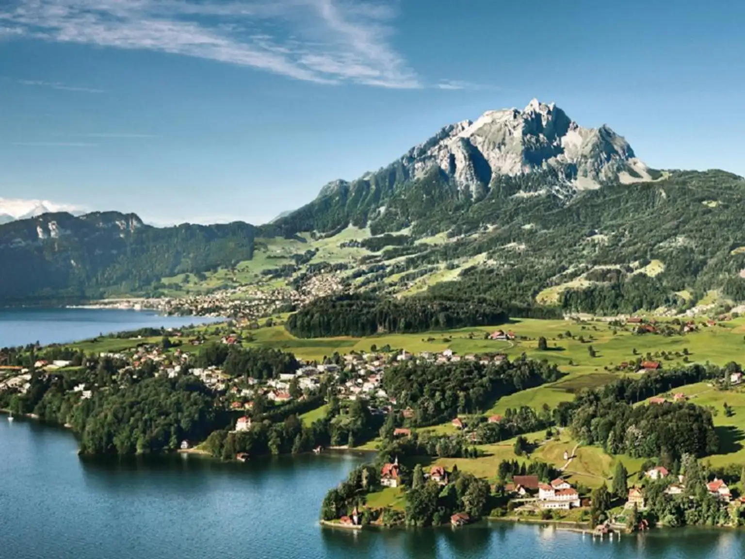 Mount Pilatus with a Lake Cruise, Cable Car and Cogwheel Rail Ride