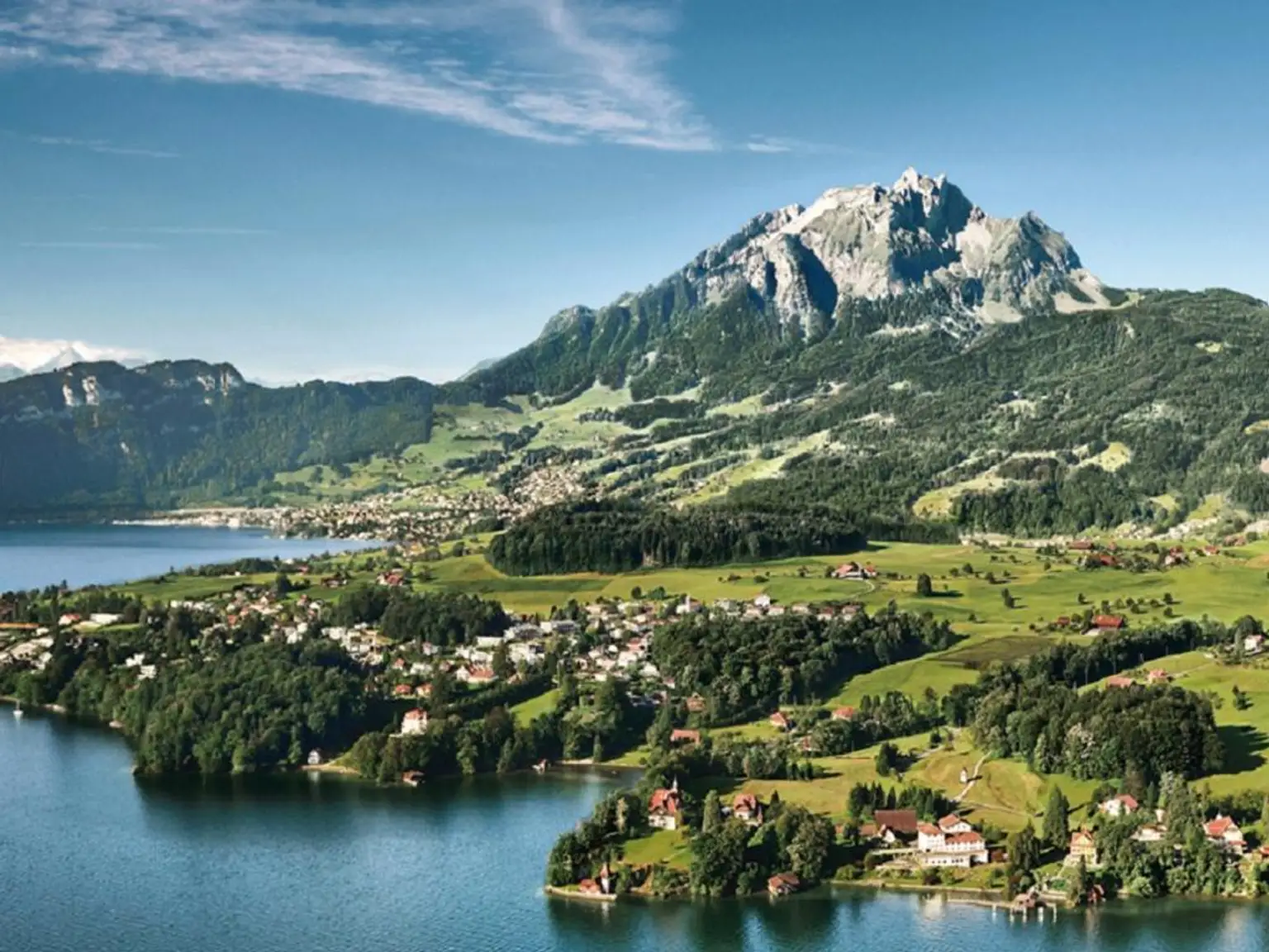 Mount Pilatus with a Lake Cruise, Cable Car and Cogwheel Rail Ride