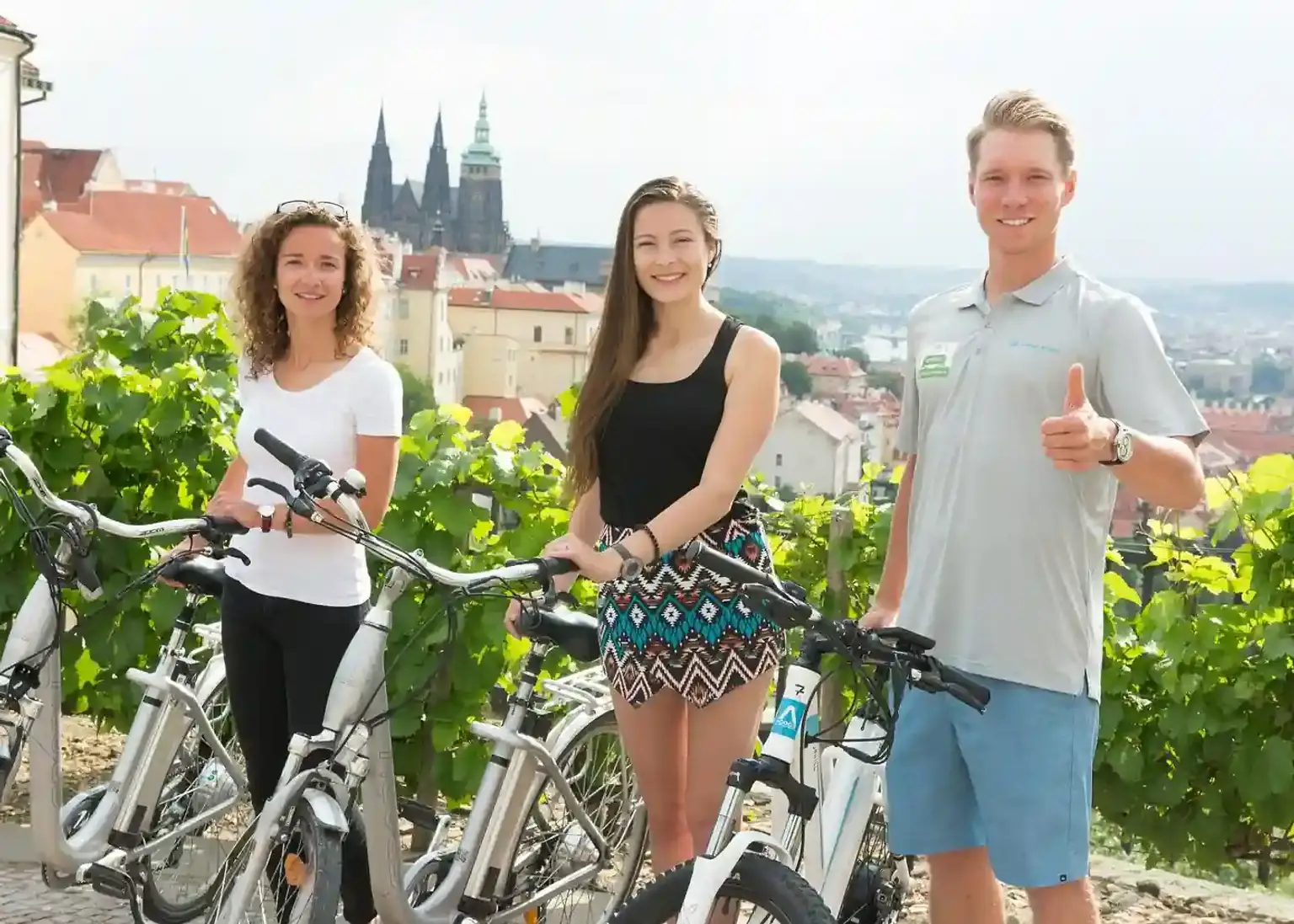 Prague E-Bike City Tour with A Local Guide