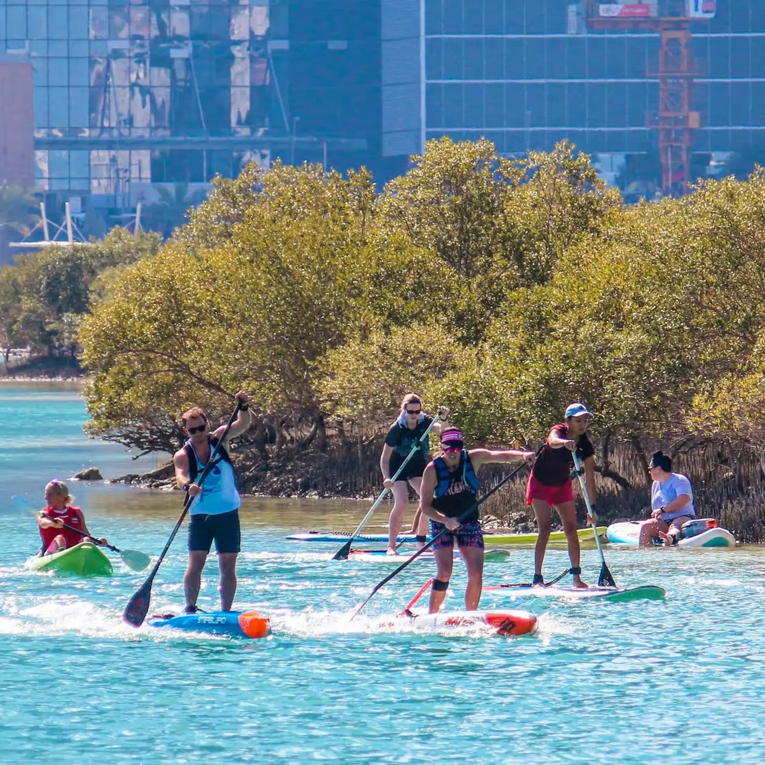 Abu Dhabi: Stand-Up Paddle boarding Guided Tour