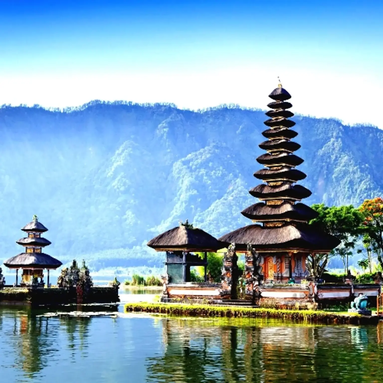 Ulun Danu Temple · Bedugul Lake Temple · Jatiluwih Rice Fields · Alas Kedaton Monkey Forest
