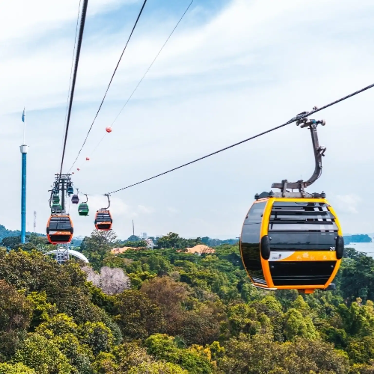 Sentosa - Sky Helix | Return Cable Car | Wing of Time