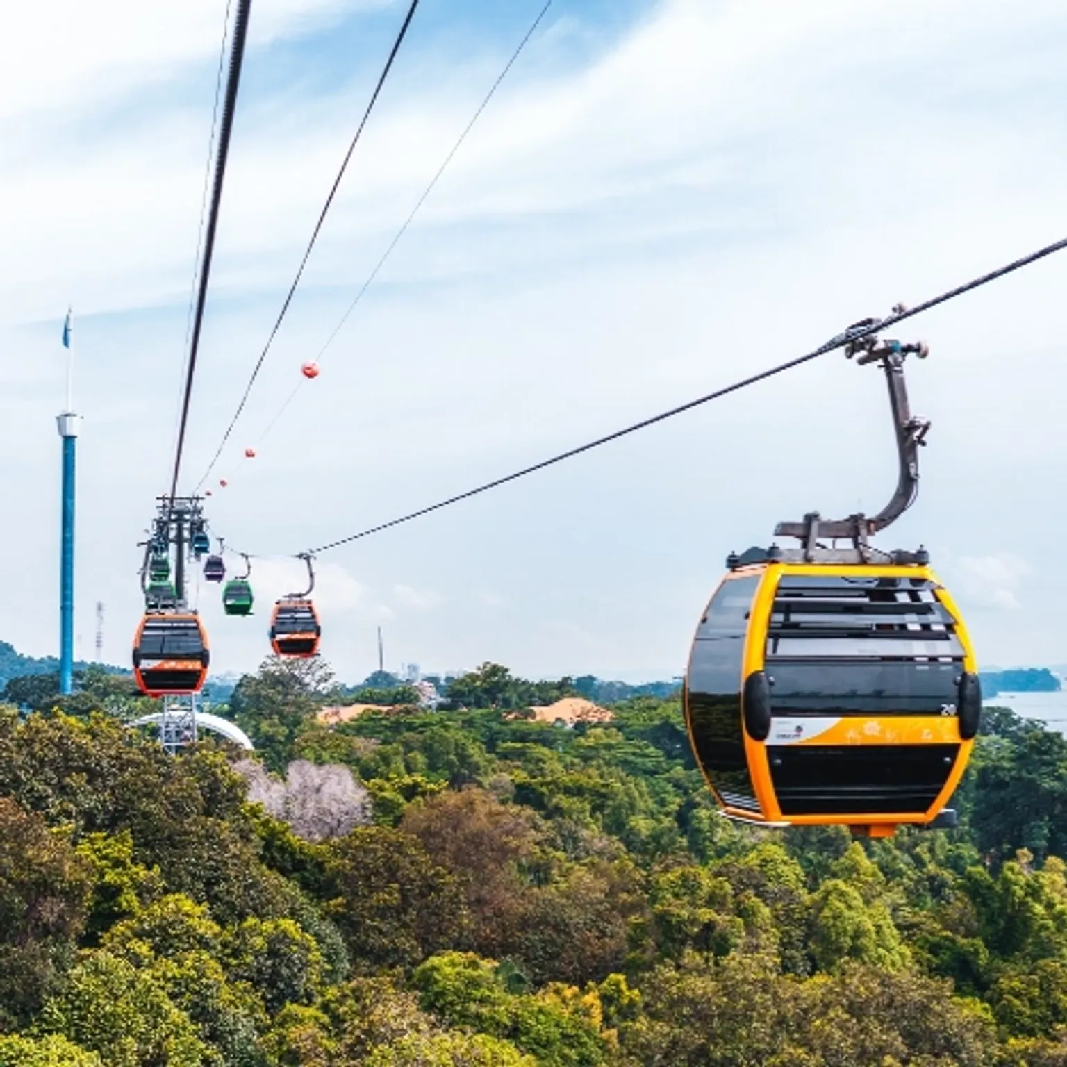 Sentosa - Sky Helix | Return Cable Car | Wing of Time