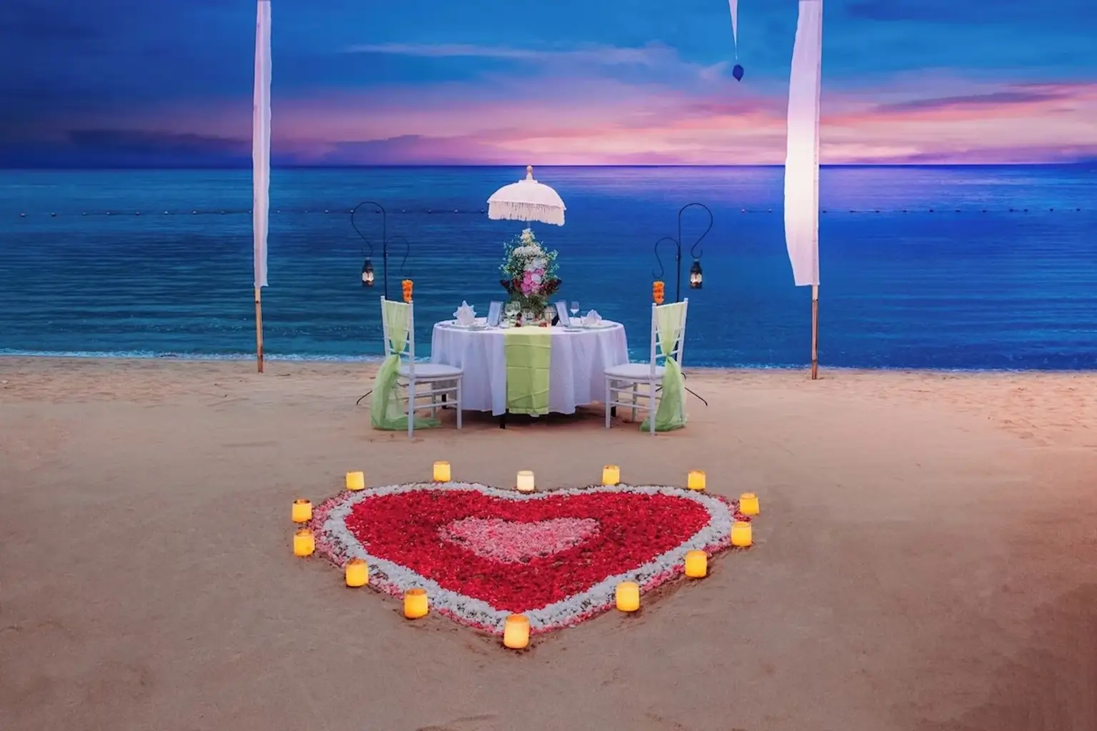 Romantic Candle Light Dinner at Grand Mirage