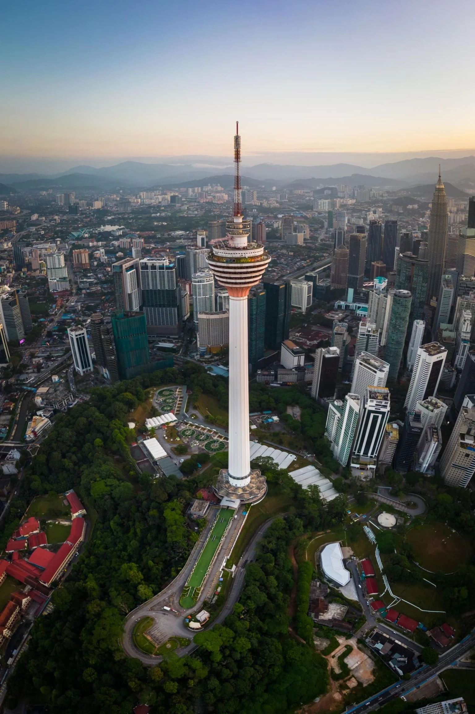 KL Tower - Observation Deck · Petronas Twin Tower · Thean Hou Temple