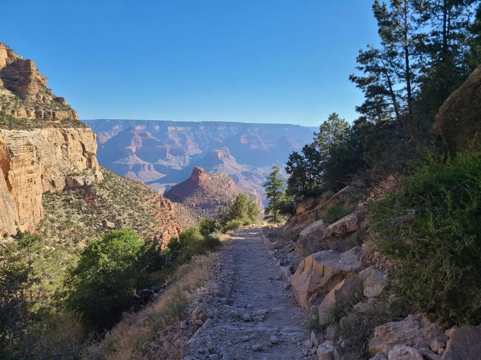 Bright Angel Trail Hike & Desert View Drive