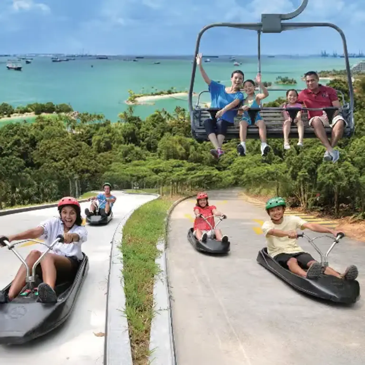 Sentosa - Luge & Skyride(3 Rides) TICKET ONLY