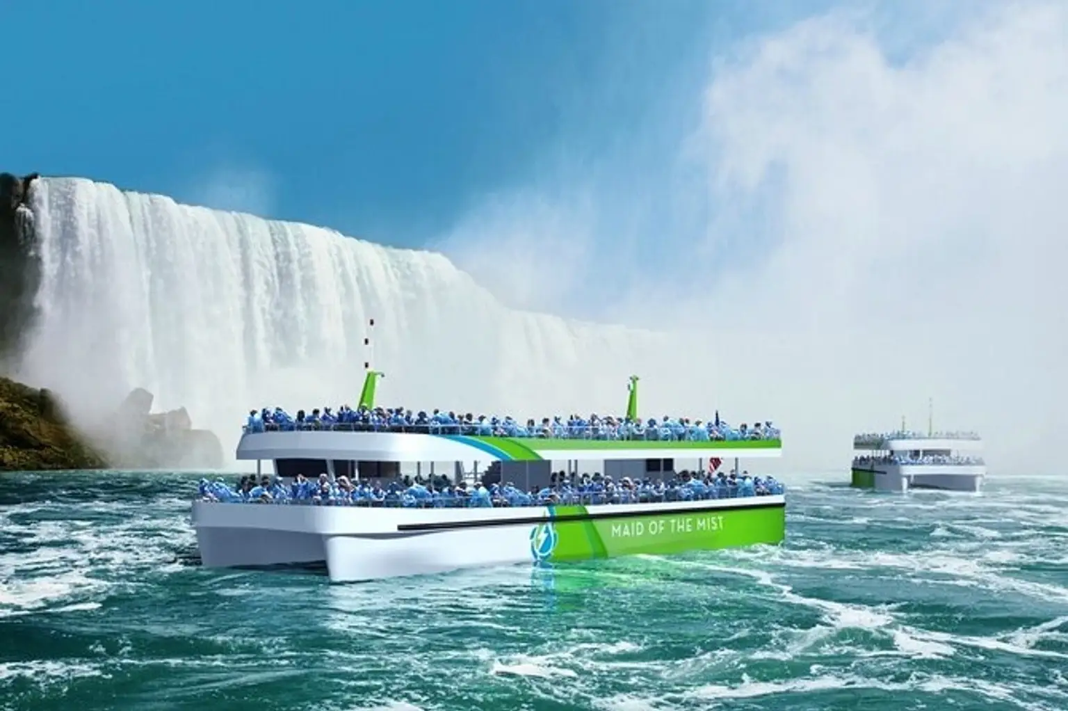 Niagara Falls, USA: Falls Boat Cruise Tickets & Cave Walk