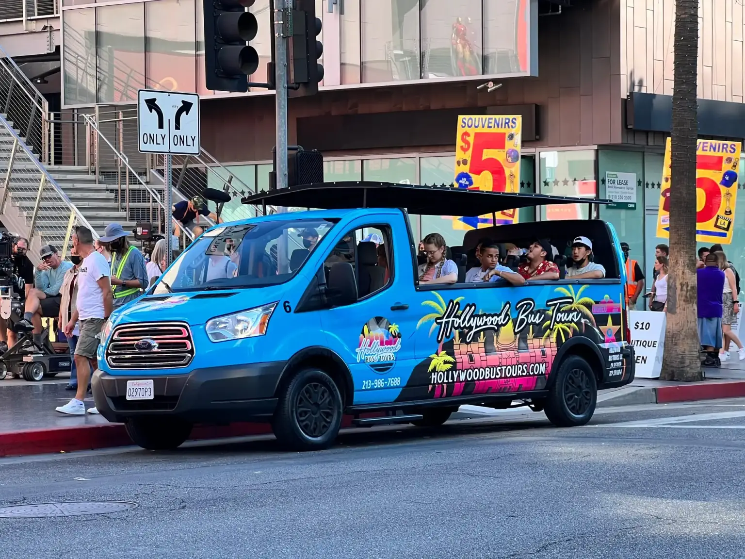 Hollywood, Beverly Hills & Celebrity Homes Open-Air Bus Tour