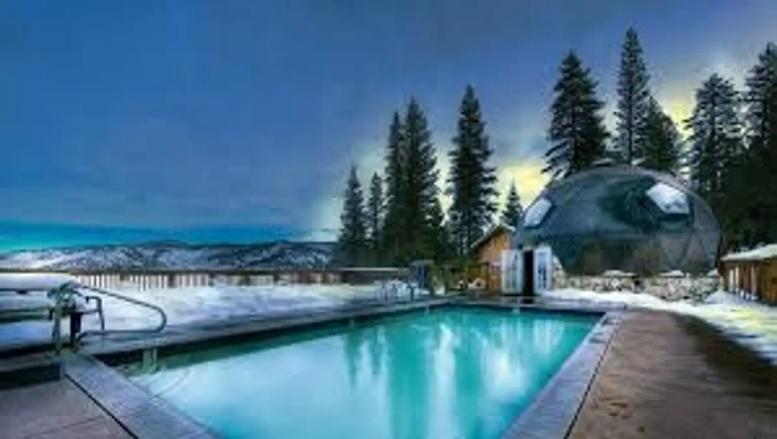 Chena Hot Springs Resort pool house