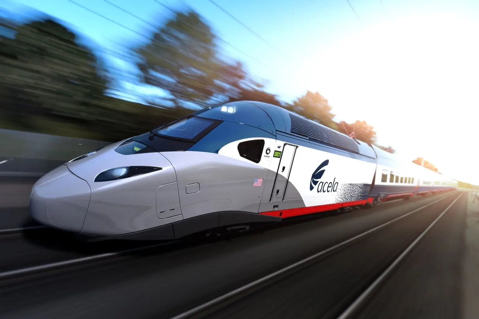Amtrak High speed train