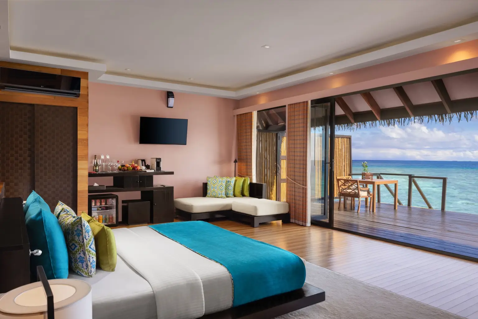 Sunrise Water Villa with Private Pool & Jacuzzi (All Inclusive Basis)