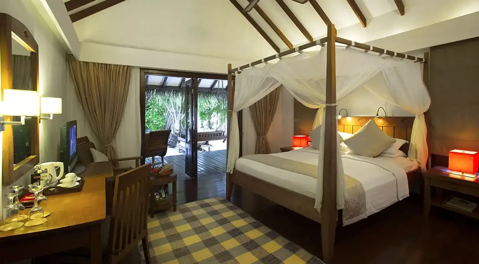 Change Of Room Category to Water Villa (Includes Lunch And Dinner)