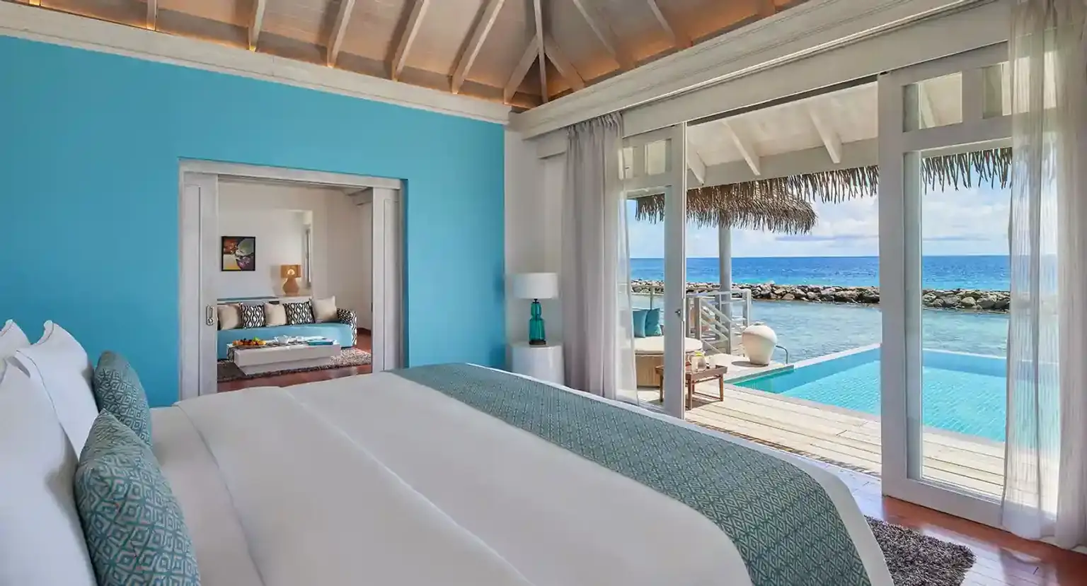 Room upgrade to Over Water Villa with Private Pool (Meal Plan: Full Board)