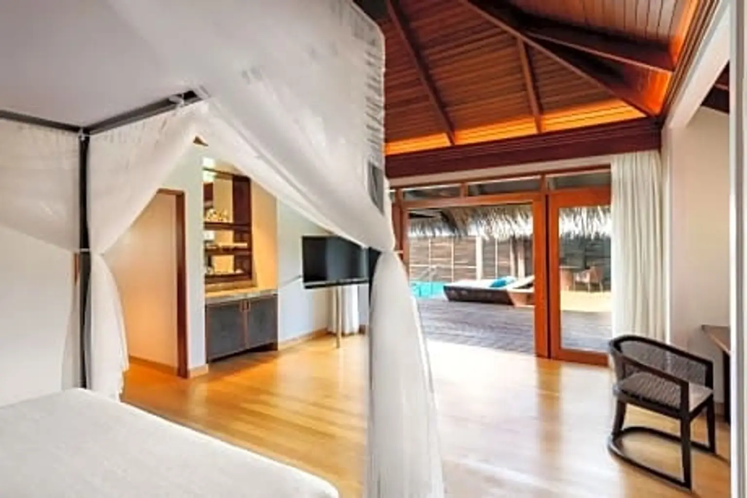 Room Upgrade to Overwater Villa (Includes Lunch And Dinner)