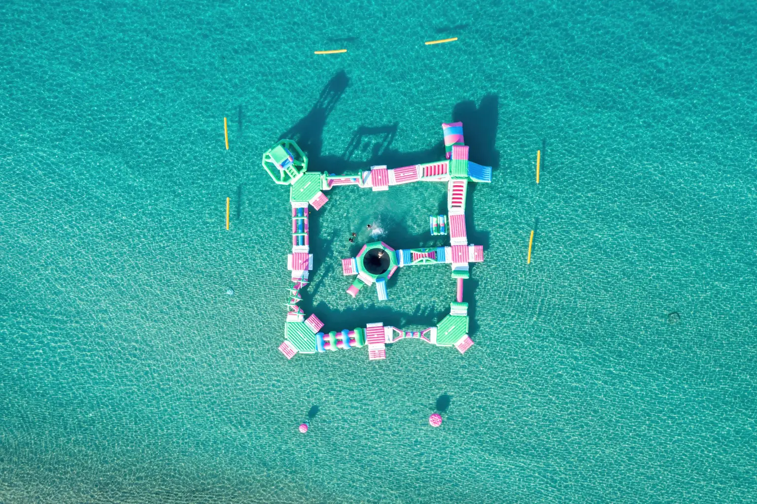 Complimentary unlimited access to floating Water Park