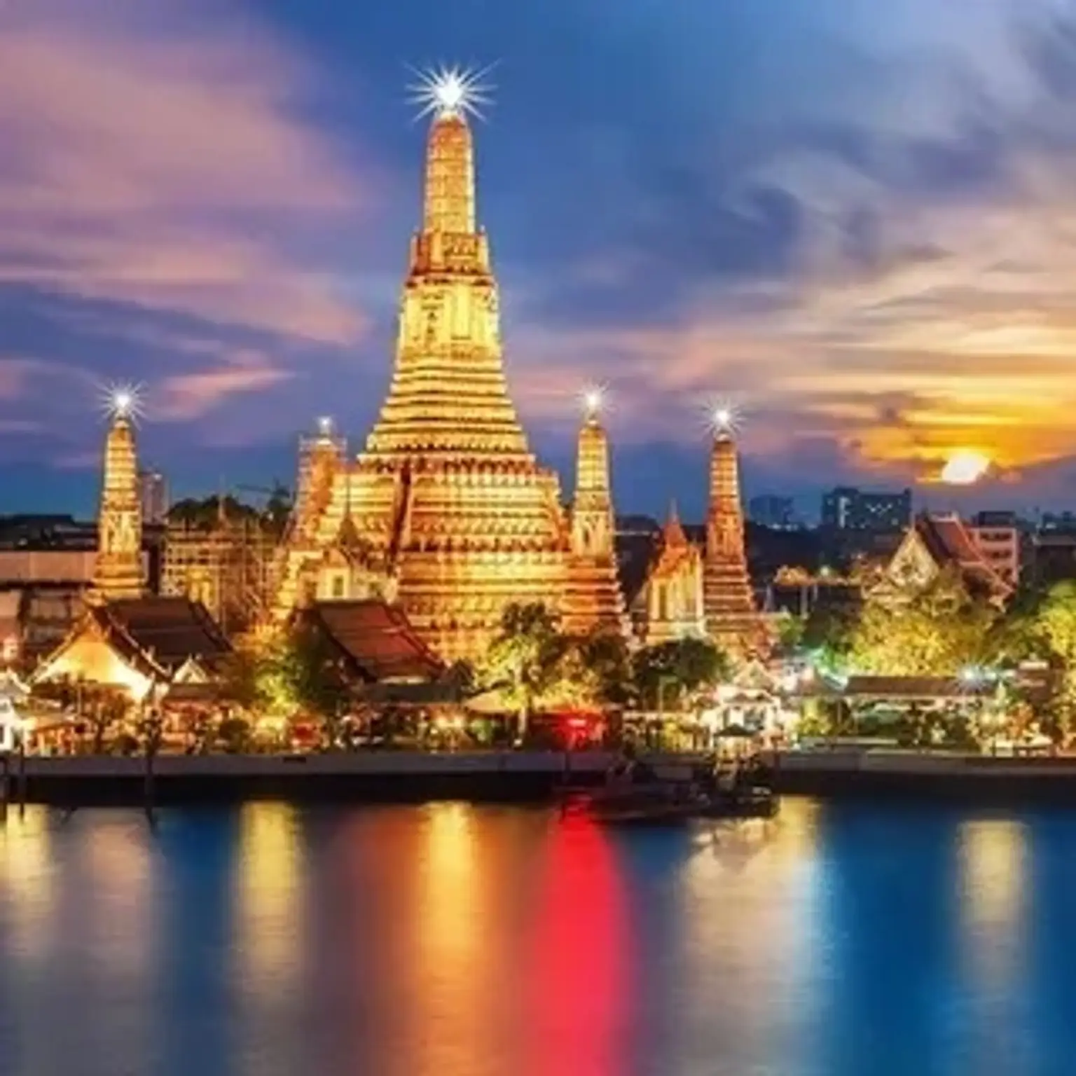 A vibrant holiday package showcasing the beautiful beaches and scenic landscapes of Thailand.