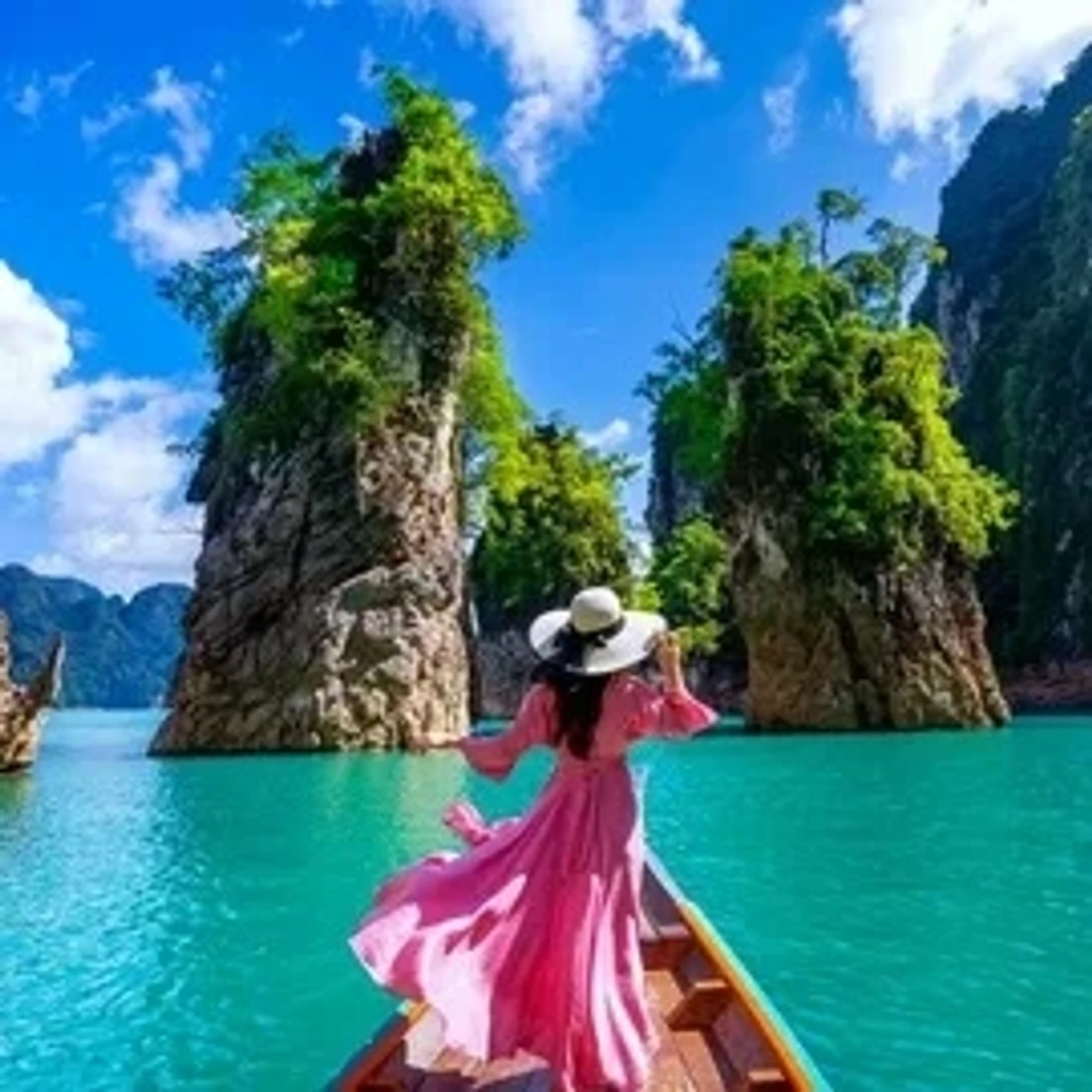 Colorful holiday packages showcasing stunning landscapes and experiences in Thailand.