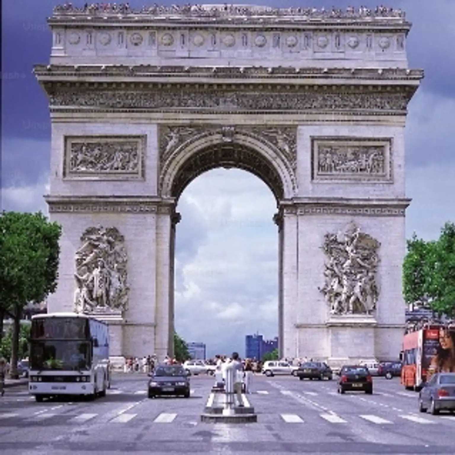 A picturesque view of a European holiday package featuring iconic landmarks and scenic landscapes.