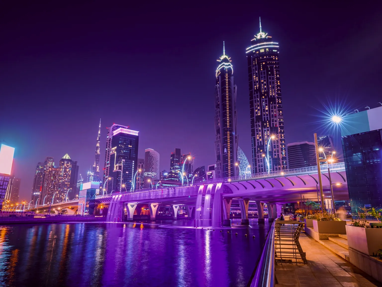 Dubai Night Lights