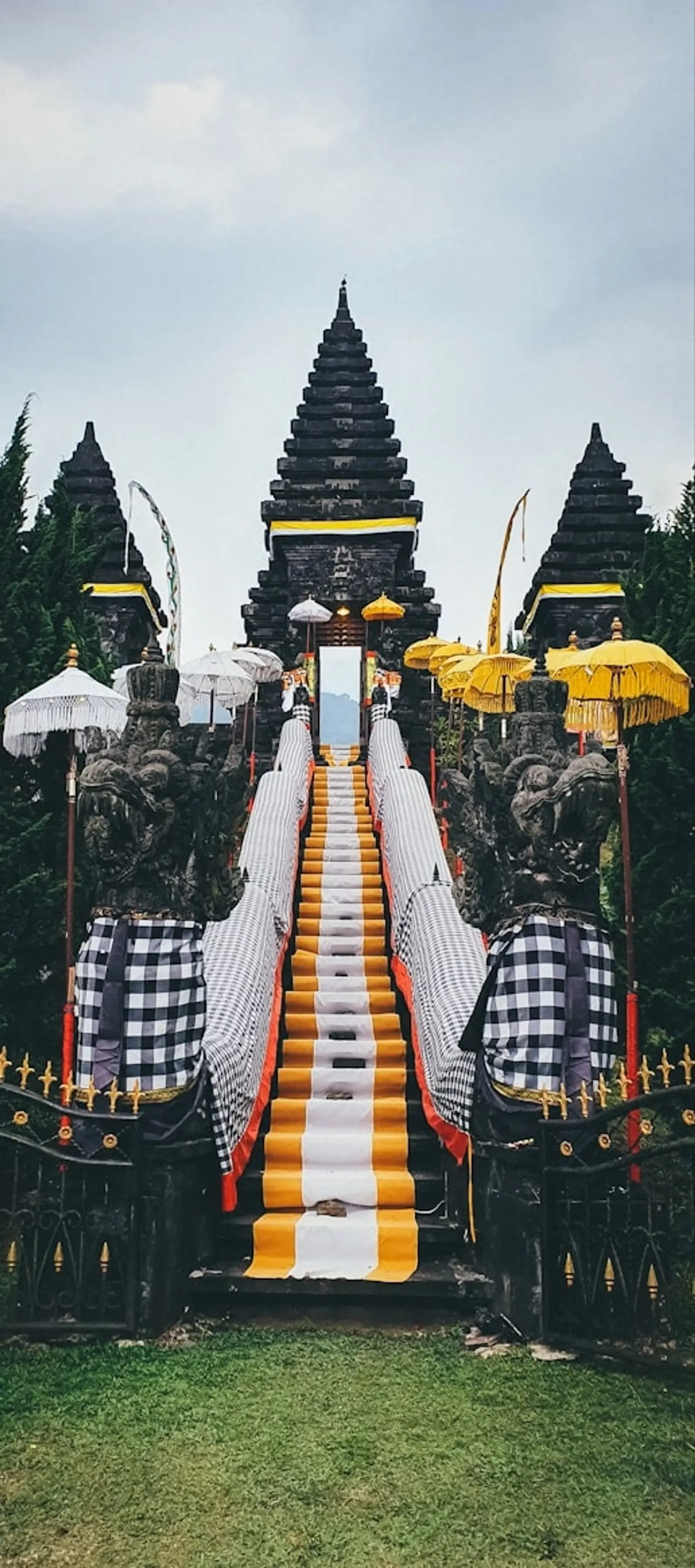 A peaceful landscape featuring a serene location for spiritual retreats and meditation.