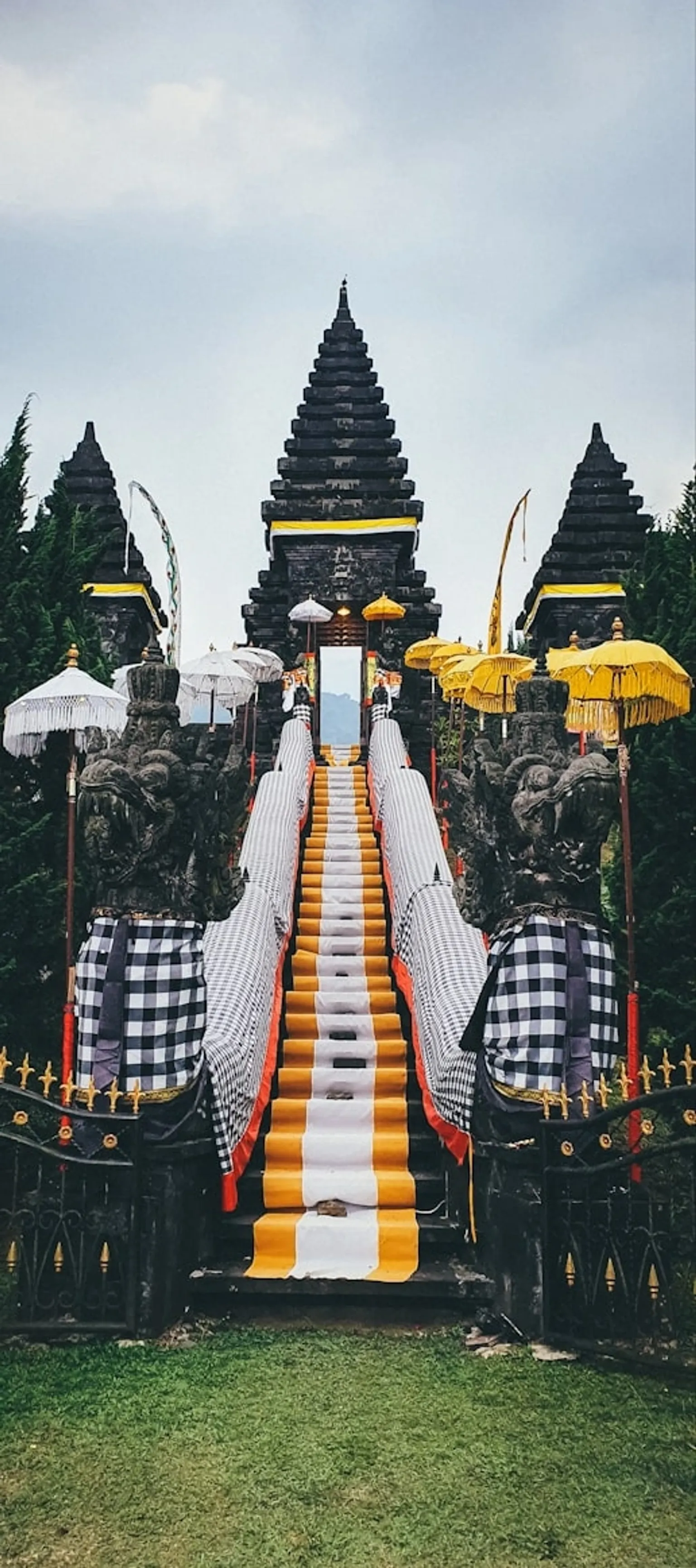 A peaceful landscape featuring a serene location for spiritual retreats and meditation.